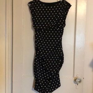 Ann Taylor polka-dot dress